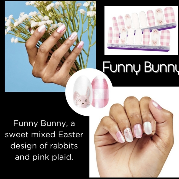 Color Street Nail Strips / Funny Bunny / Nail Polish Strips - Picture 1 of 4